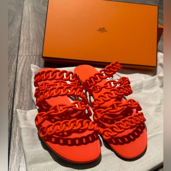 HERMÉS CHAÎNE D’ANCRE SANDALS - Picture 9 of 11